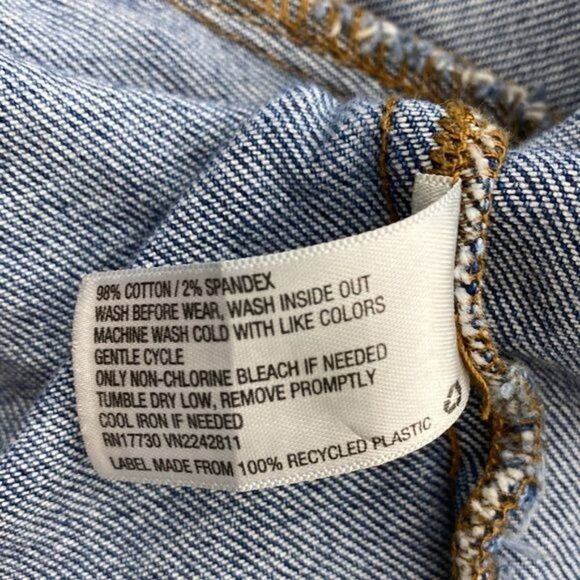 Wild Fable Cropped Denim Jacket Size XS - Picture 7 of 8
